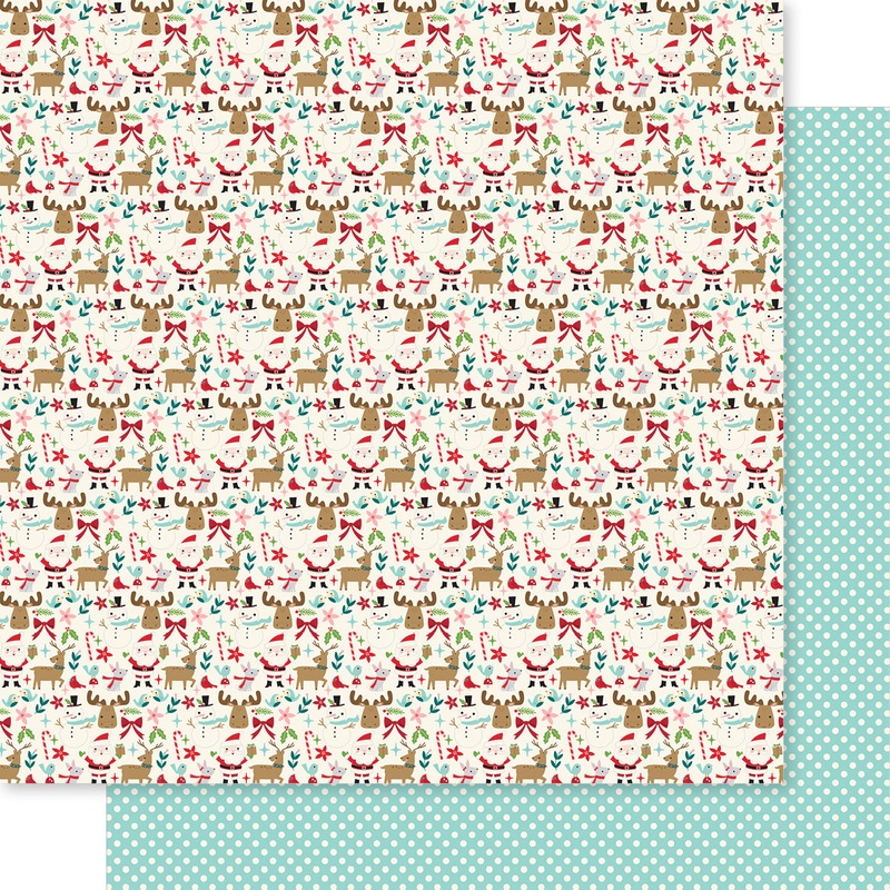 Bella Blvd – Merry Little Christmas Collection – 12×12 Single Sheets – Merry Everything / BB2823
