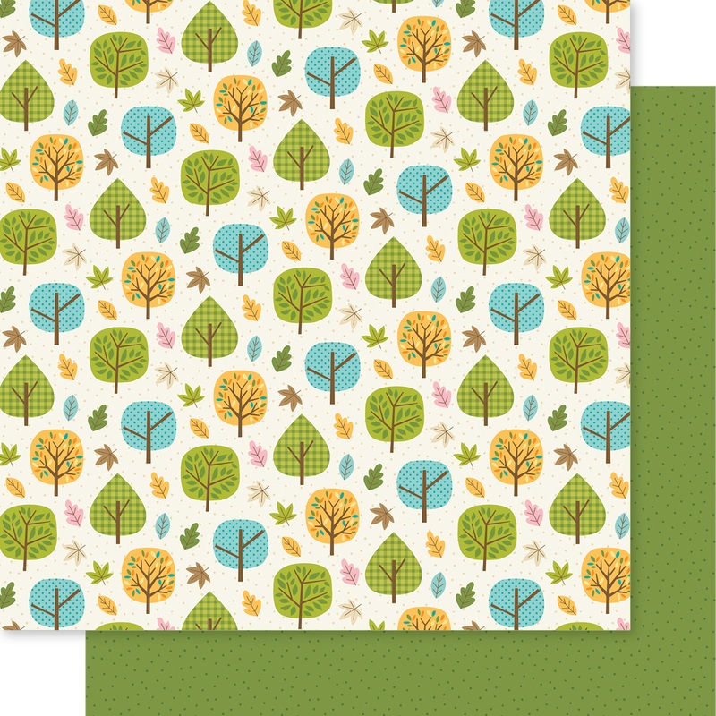 Bella Blvd – One Fall Day Collection – 12×12 Single Sheets – Hello Fall / BB2789