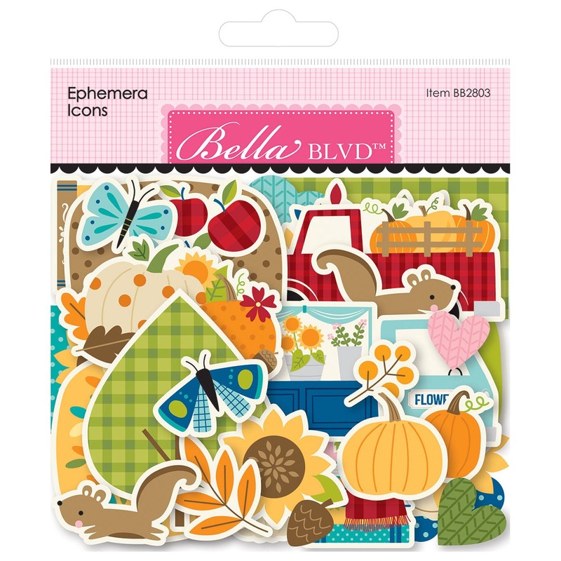 Bella Blvd – One Fall Day Collection – Ephemera Icons / BB2803