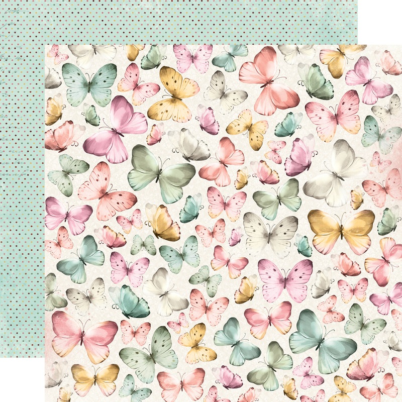 Simple Stories – Simple Vintage Love Story – 12×12 Single Sheet – Ever After