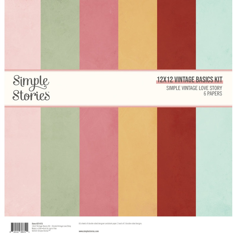Simple Stories – Simple Vintage Love Story – Basics Kit