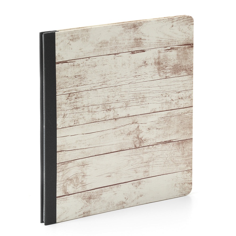 Simple Stories – SN@P! 6×8 Flipbook – Whitewashed Wood