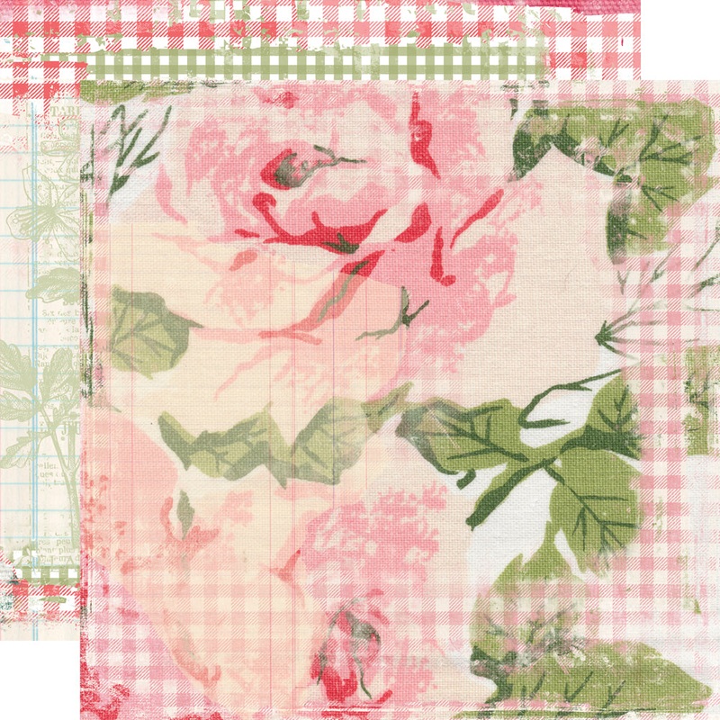 Simple Stories – Simple Vintage Spring Garden – 12×12 Single Sheet – Bloom Brightly