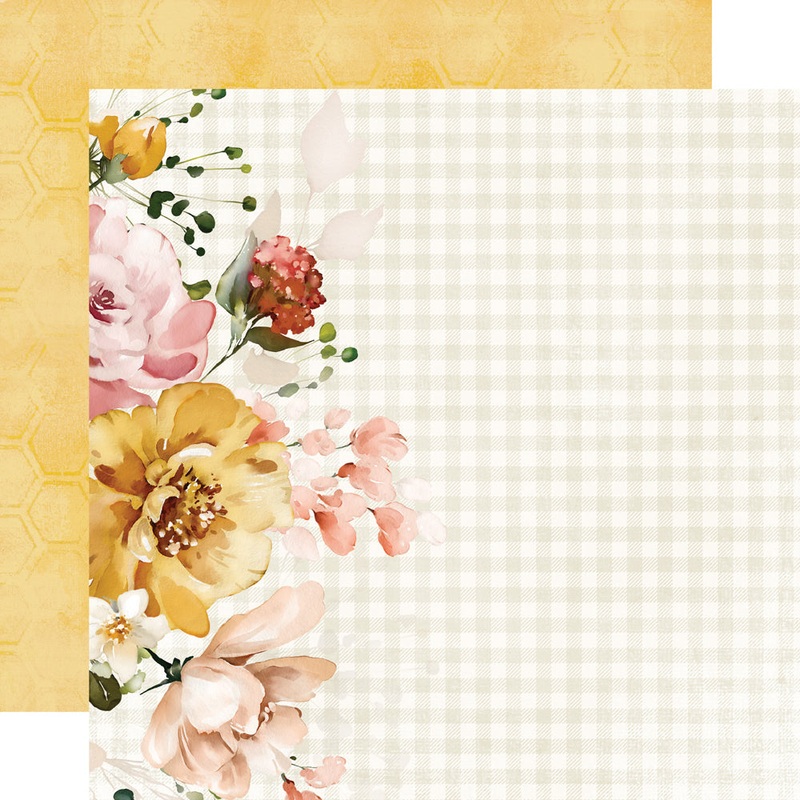 Simple Stories – Simple Vintage Spring Garden – 12×12 Single Sheet – Scatter Sunshine