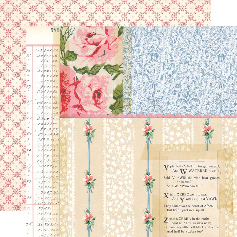 Simple Stories – Simple Vintage Spring Garden – 12×12 Single Sheet – Spring Is Here