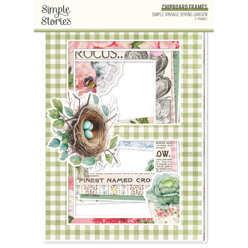 Simple Stories – Simple Vintage Spring Garden – Chipboard Frames