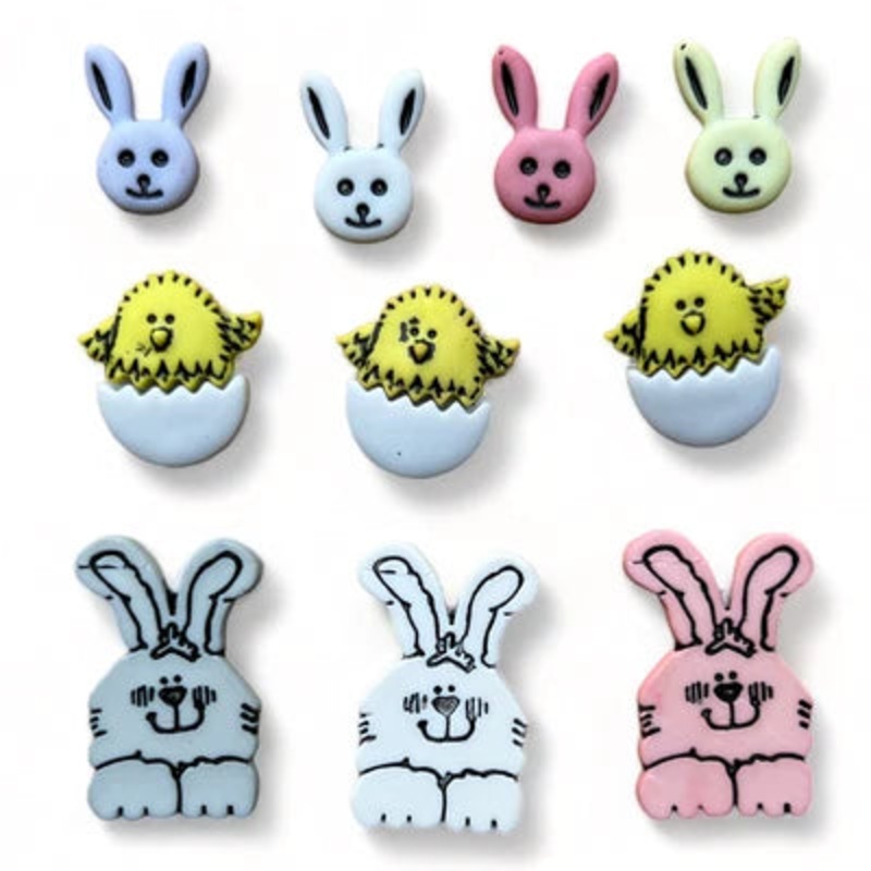 Buttons Galore & More – Buttons – Funny Bunny / 4469