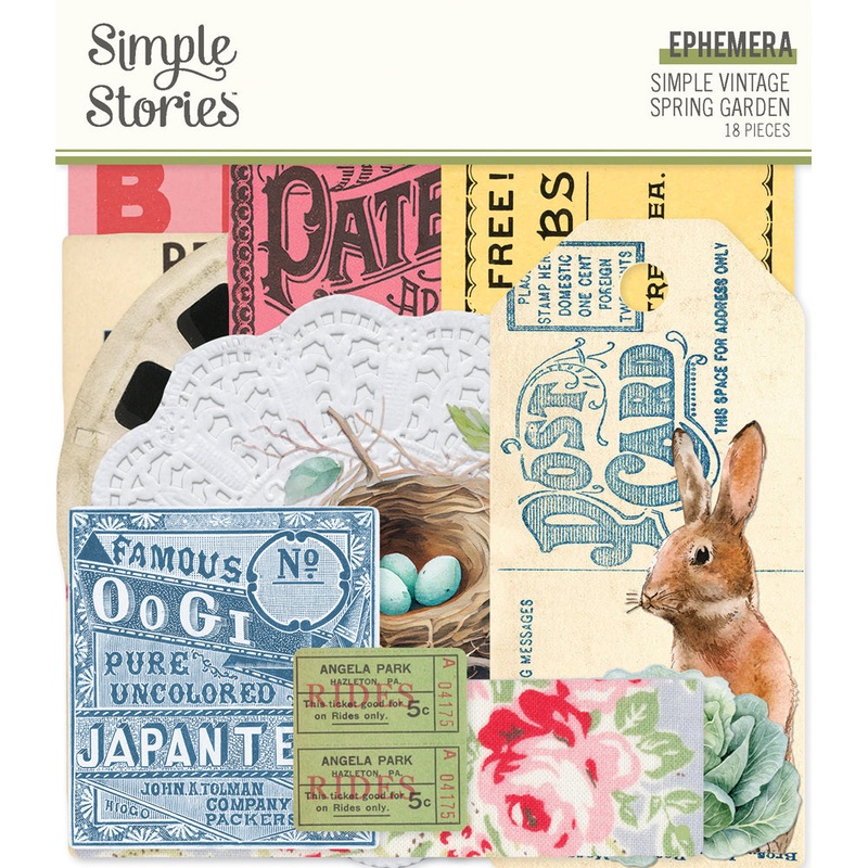 Simple Stories – Simple Vintage Spring Garden – Ephemera
