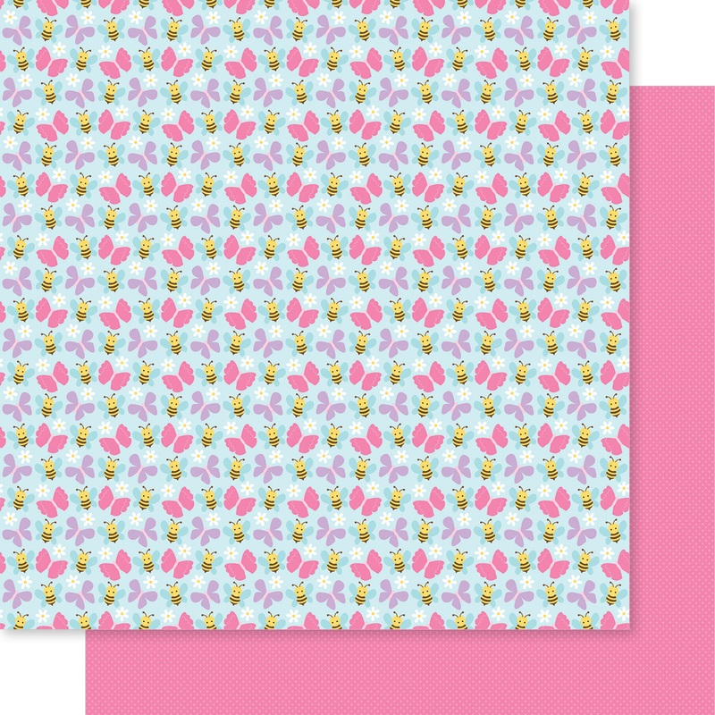 Bella Blvd – Just Because Collection – 12×12 Single Sheets – Cute Messengers / BB2877