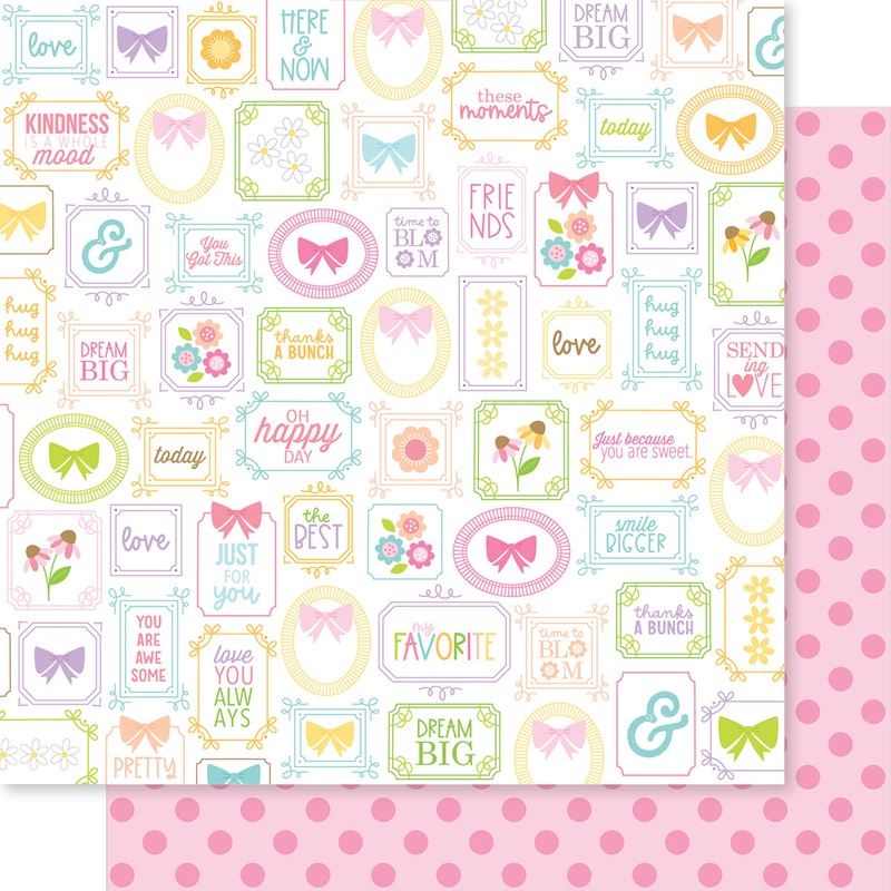Bella Blvd – Just Because Collection – 12×12 Single Sheets – Frameworthy / BB2882