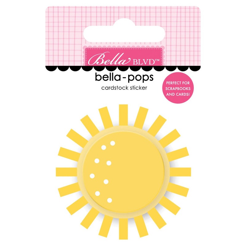 Bella Blvd – Just Because Collection – Coordinating – Bella Pops – Sunny / BB2522