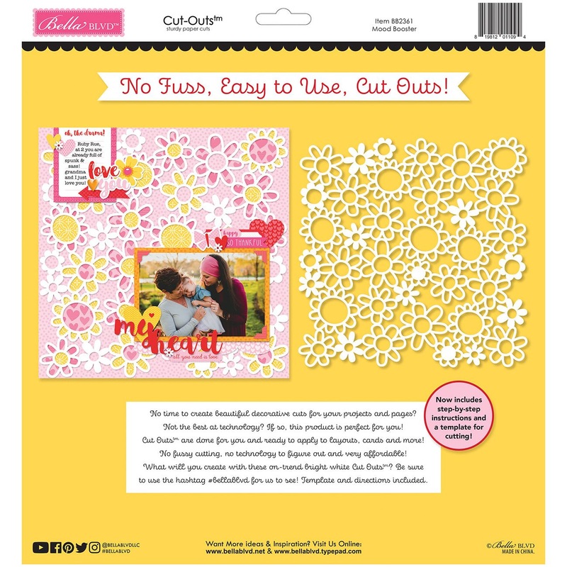 Bella Blvd – Just Because Collection – Coordinating – Cut Outs – Mood Booster / BB2361