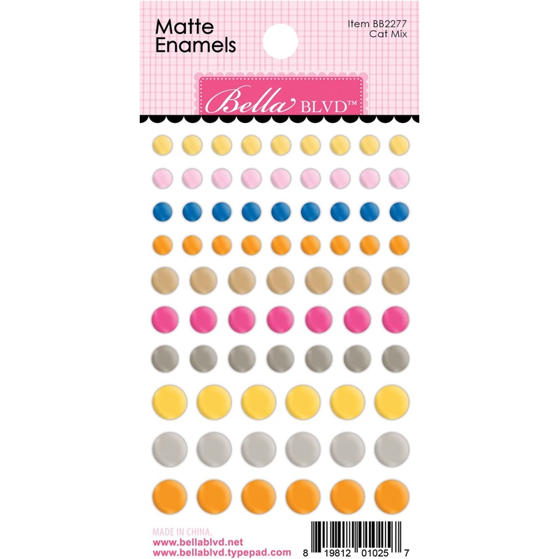 Bella Blvd – Just Because Collection – Coordinating – Matte Enamels – Cat Mix / BB2277