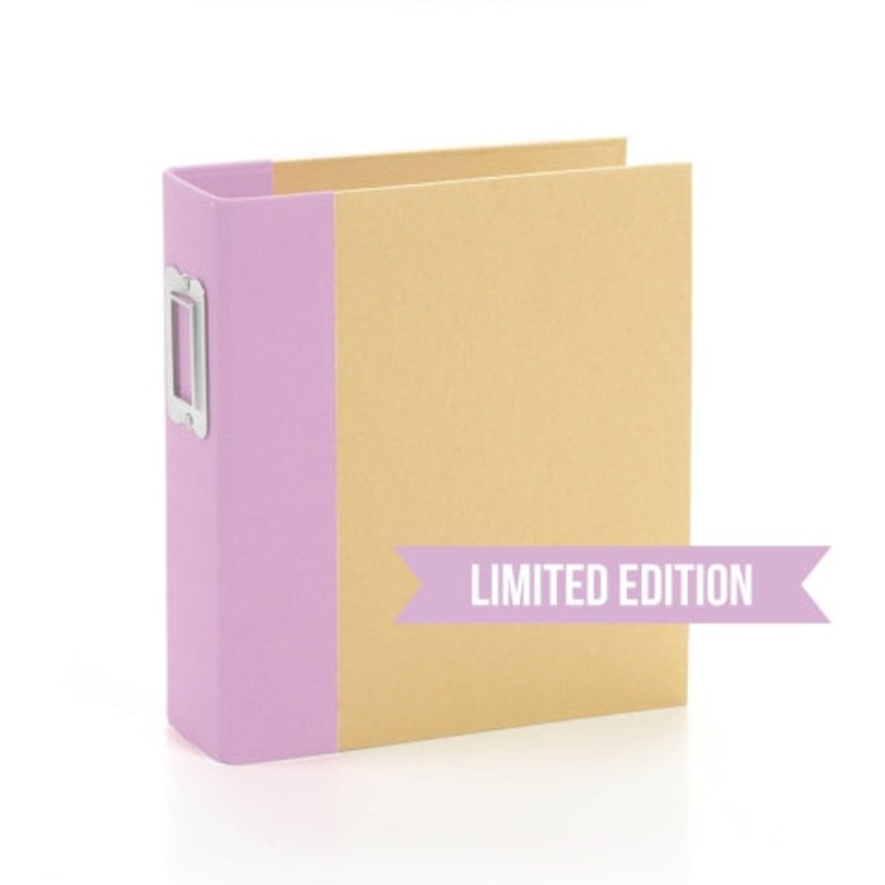 Simple Stories – SN@P! Limited Edition 6×8 Binder – Lilac