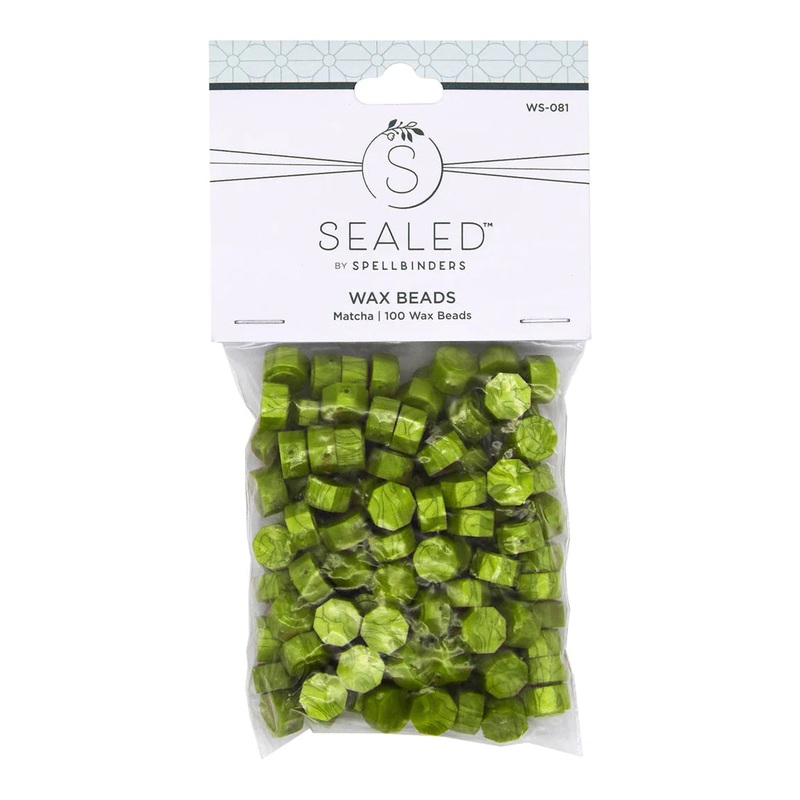 Spellbinders – The Sealed by Spellbinders Collection / Wax Beads / Matcha