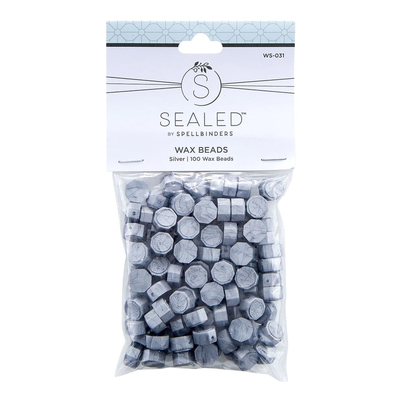 Spellbinders – The Sealed by Spellbinders Collection / Wax Beads / Silver
