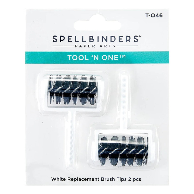 Spellbinders – Tools – White Tool ‘n One Replacement Brush Tips