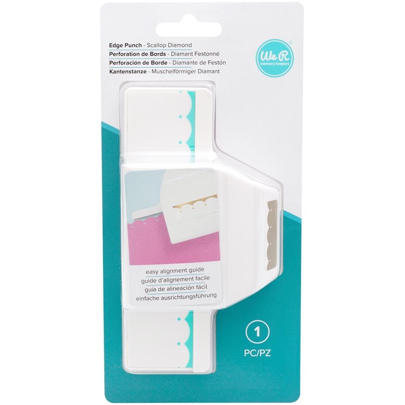 We R Memory Keepers – Edge Punch – Scallop Diamond