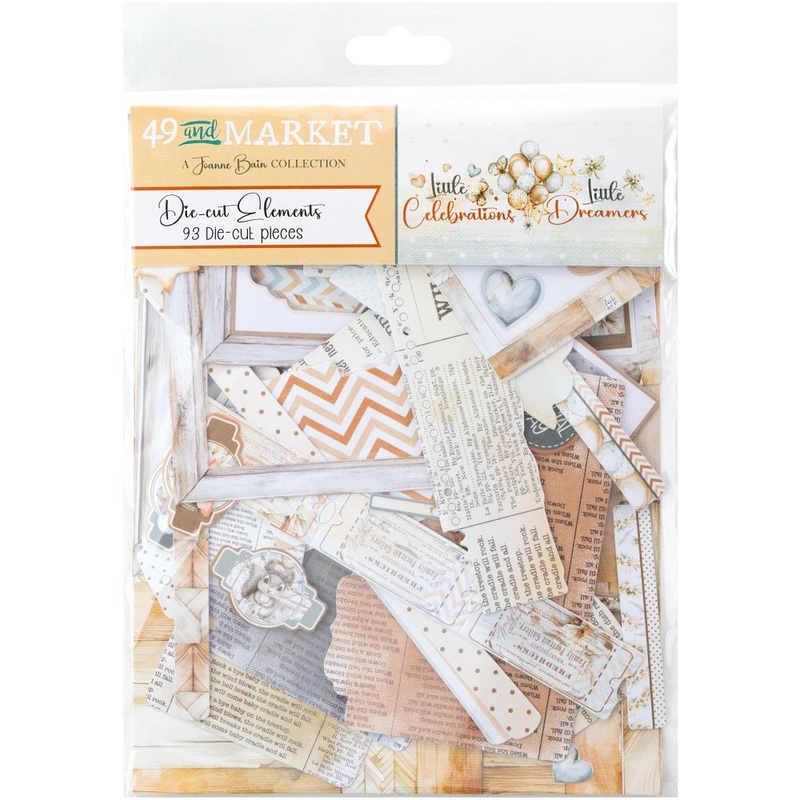 49 & Market – Little Dreamer / Little Celebrations – Die-Cuts Elements
