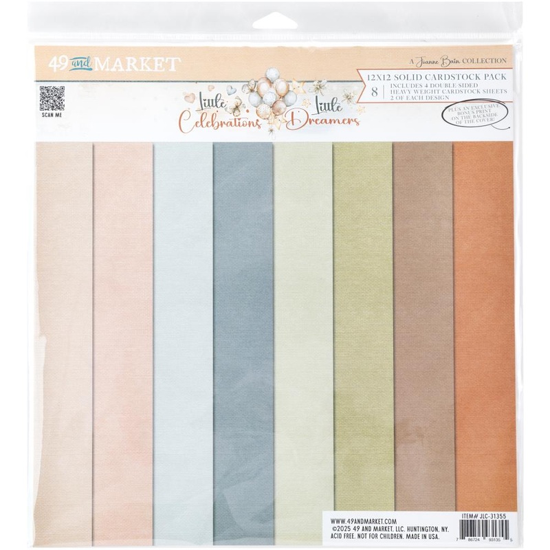 49 & Market – Little Dreamer / Little Celebrations – Solids Paper Pack