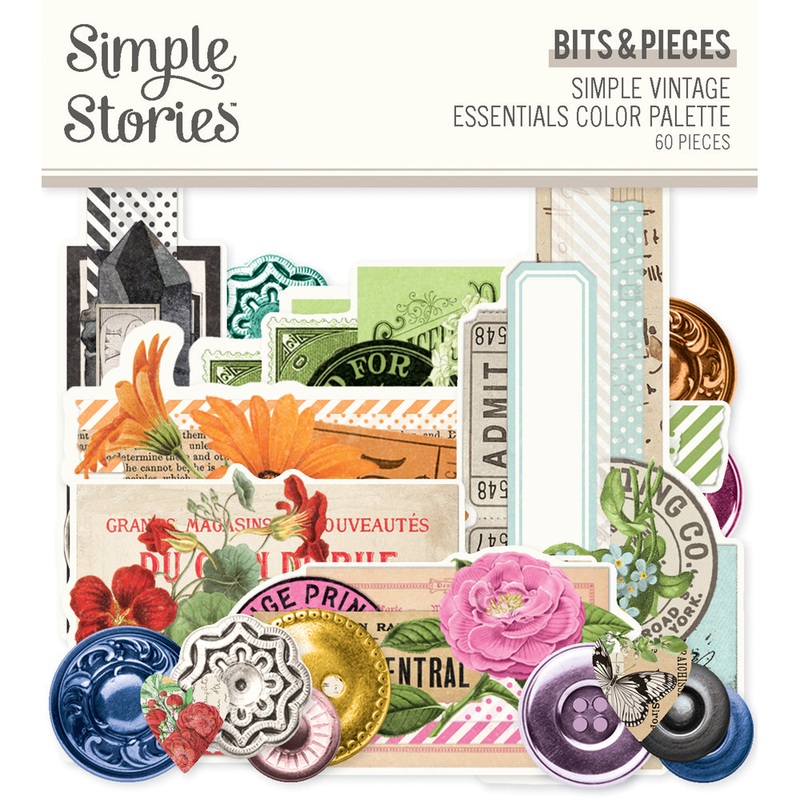 Simple Stories – Simple Vintage Essentials Color Palette – Bits & Pieces
