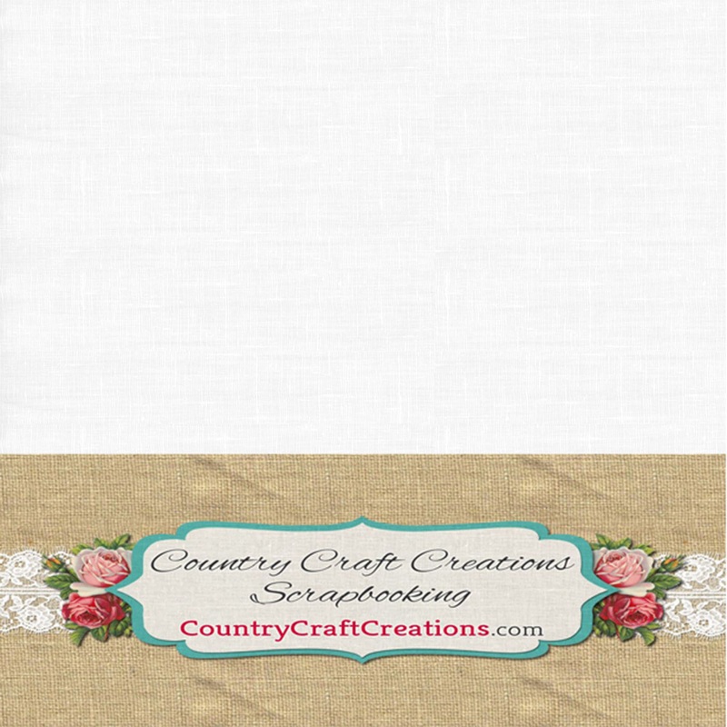 Artisan Cardstock – Linen White – 12×12 SINGLE Sheet