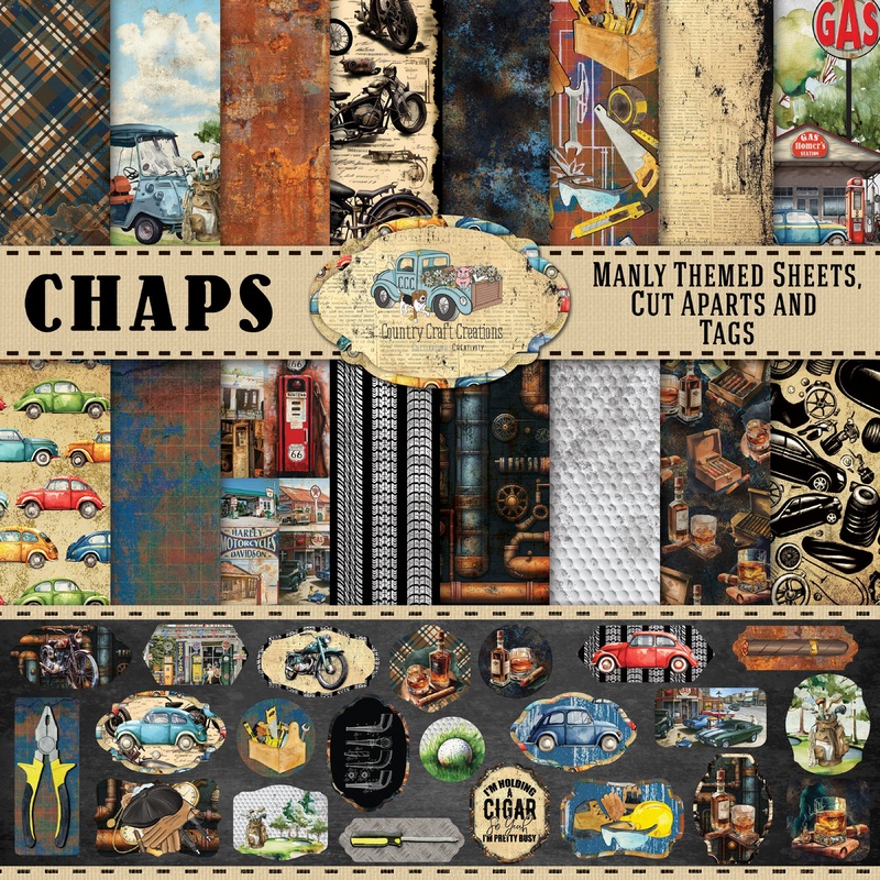– Chaps – 8×8 – Cotton Bristol