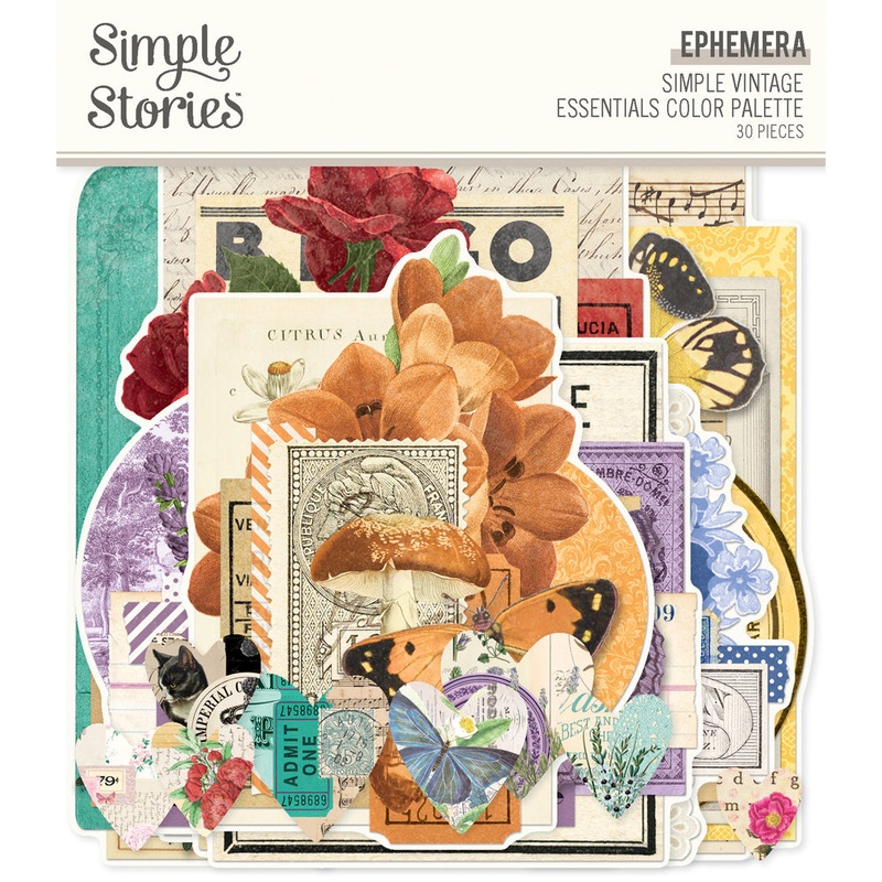 Simple Stories – Simple Vintage Essentials Color Palette – Ephemera