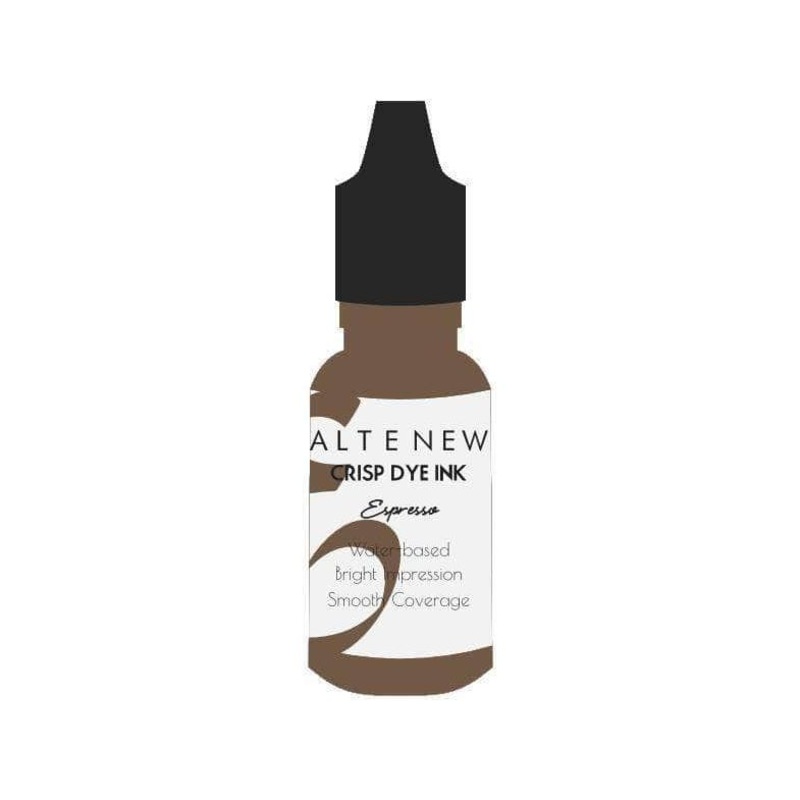 Altenew – Coffee Break Crisp Dye Ink – Re Inker / Espresso