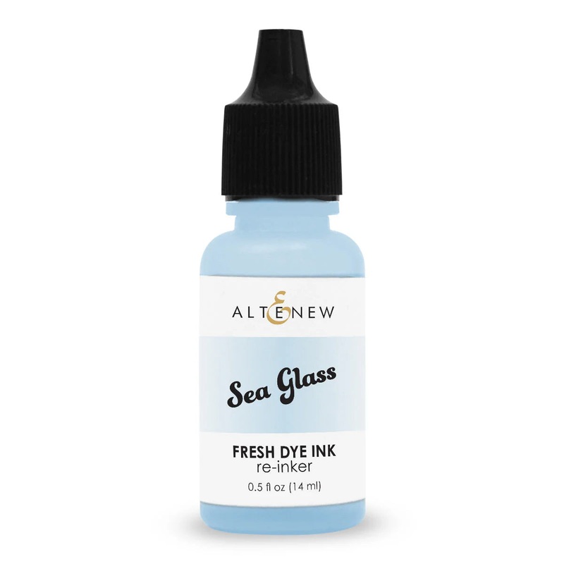 Altenew – Cool Summer Night Fresh Dye Ink – Re Inker / Sea Glass