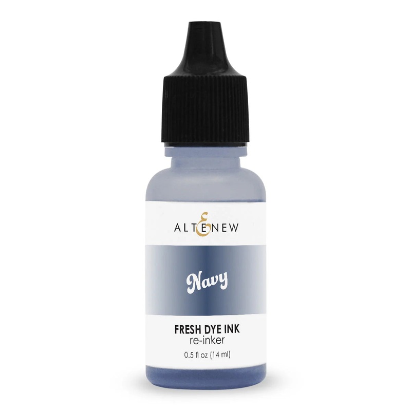 Altenew – Deco Garden Fresh Dye Ink – Re Inker / Navy
