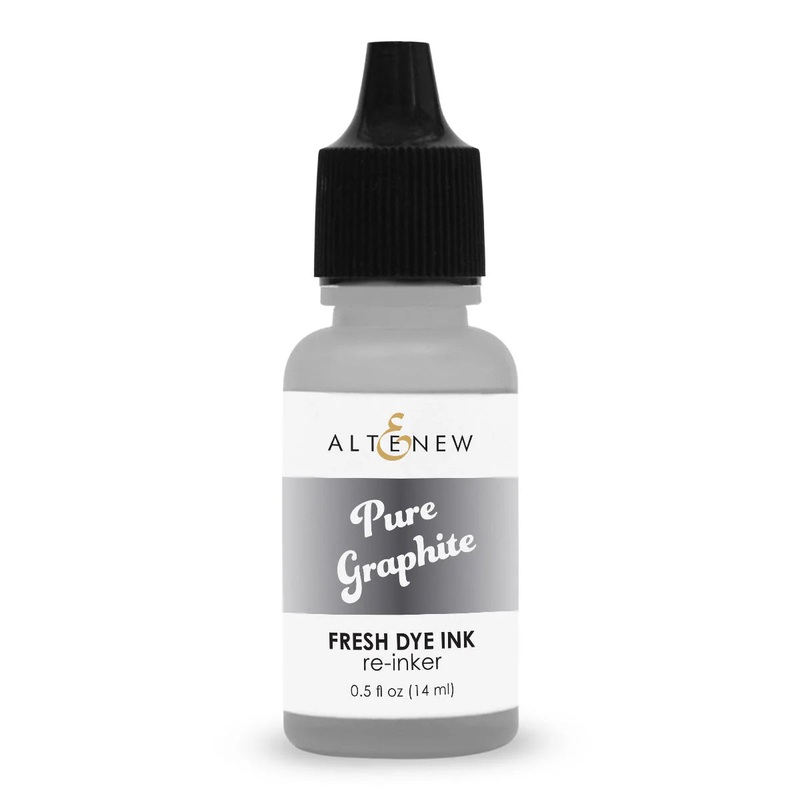 Altenew – Rock Collection Fresh Dye Ink – Re Inker / Pure Graphite