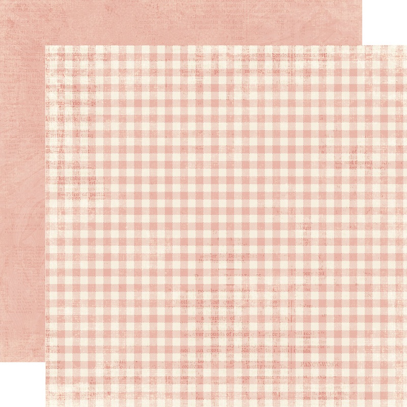 Simple Stories – Simple Vintage Linen Market – 12×12 Single Sheet – Saltwater Taffy