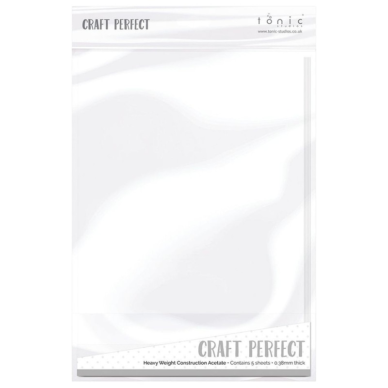 Tonic Studio – Heavy Weight Acetate A4 – 5/Pkg