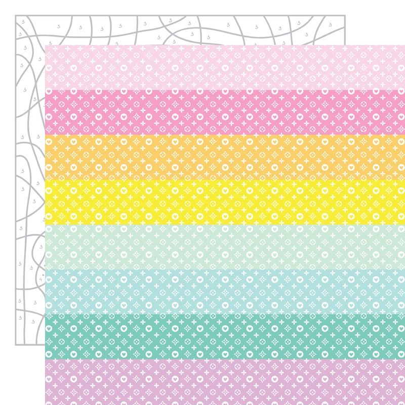 Simple Stories -Crafty Things – 12×12 Single Sheet – Paint By Number