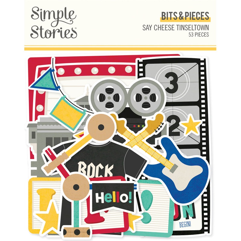 Simple Stories – Say Cheese Tinseltown – Bits & Pieces