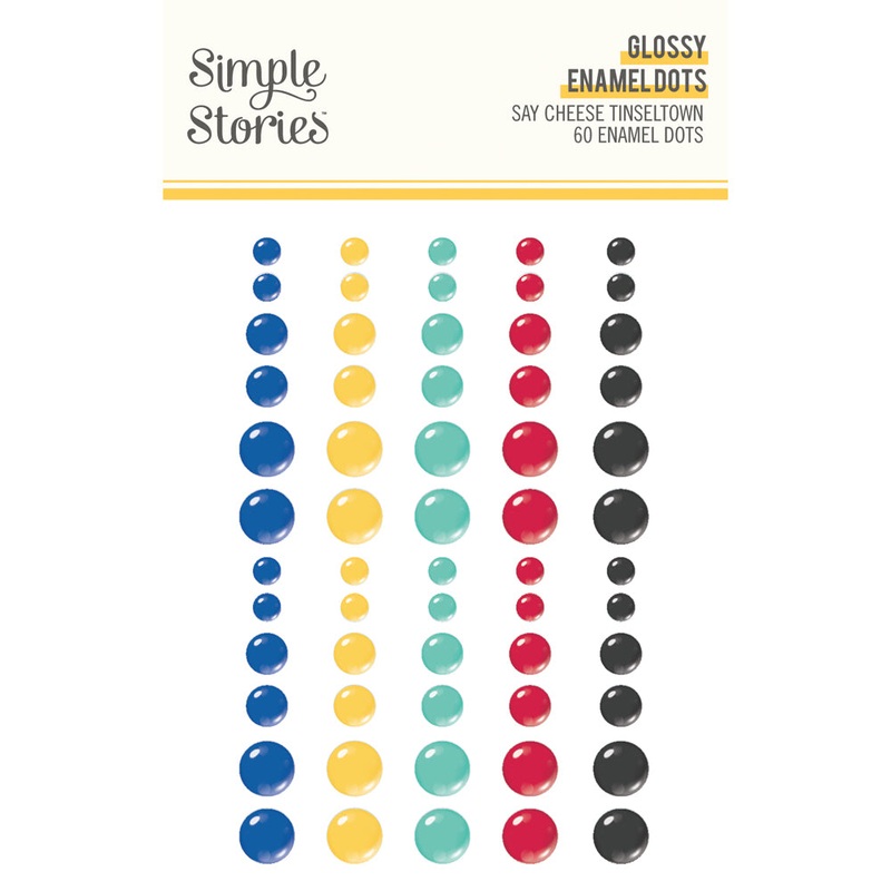 Simple Stories – Say Cheese Tinseltown – Enamel Dots