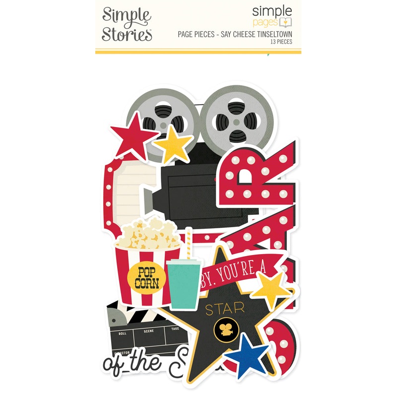 Simple Stories – Say Cheese Tinseltown – Simple Pages Page Pieces