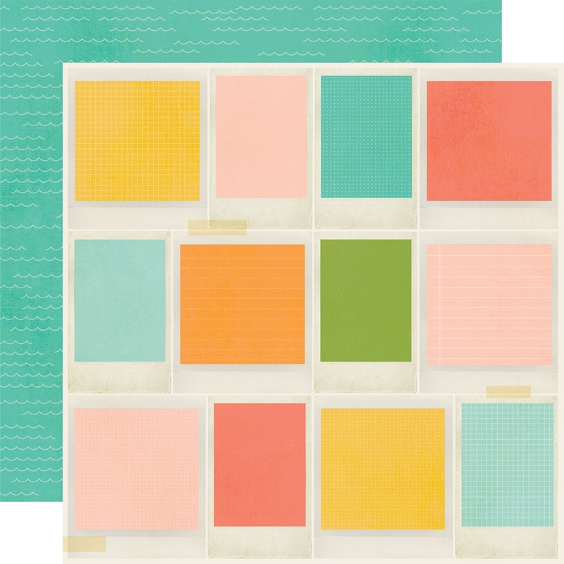 Simple Stories – Summer Snapshots – 12×12 Single Sheet – Take The Shot
