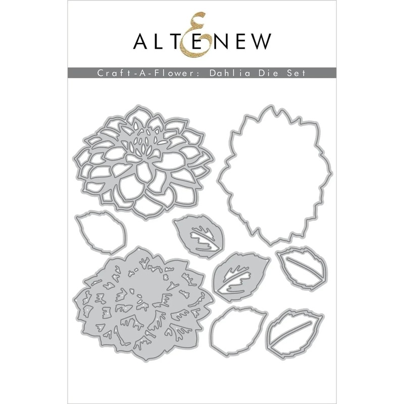 Altenew – Craft-A-Flower – Dahlia Heather Die Set
