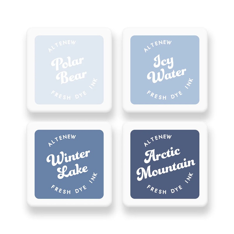 Altenew – Northern Shore Fresh Dye Ink Mini Cube Set