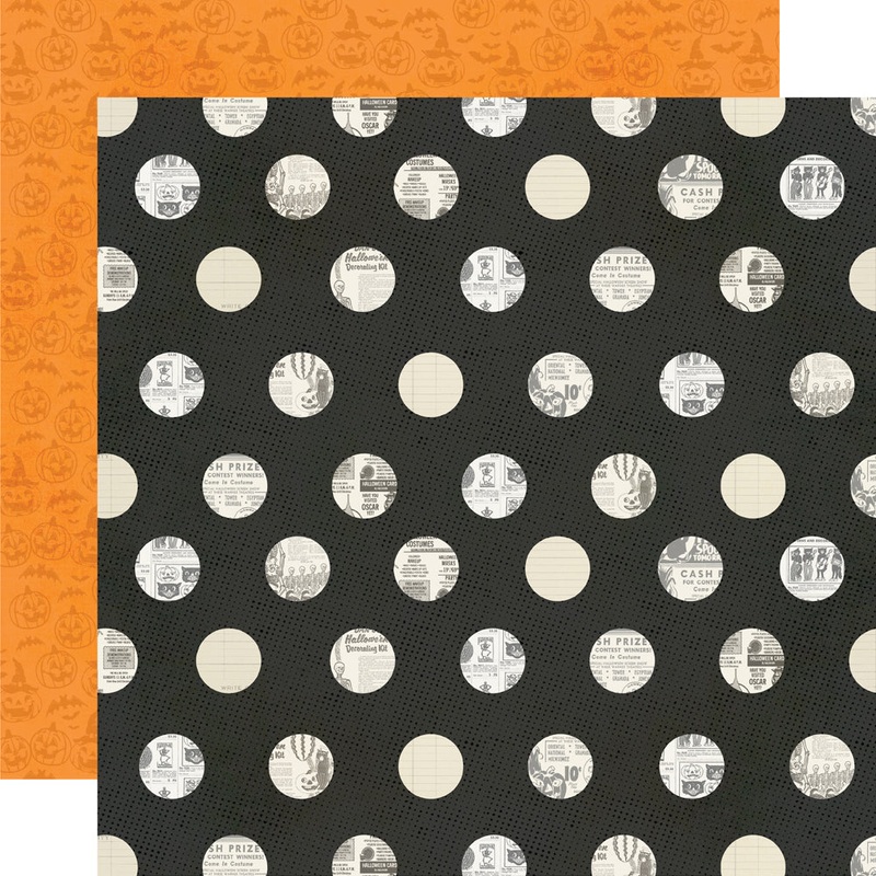 Simple Stories – Scary Stories – 12×12 Single Sheet – Hello, Pumpkin