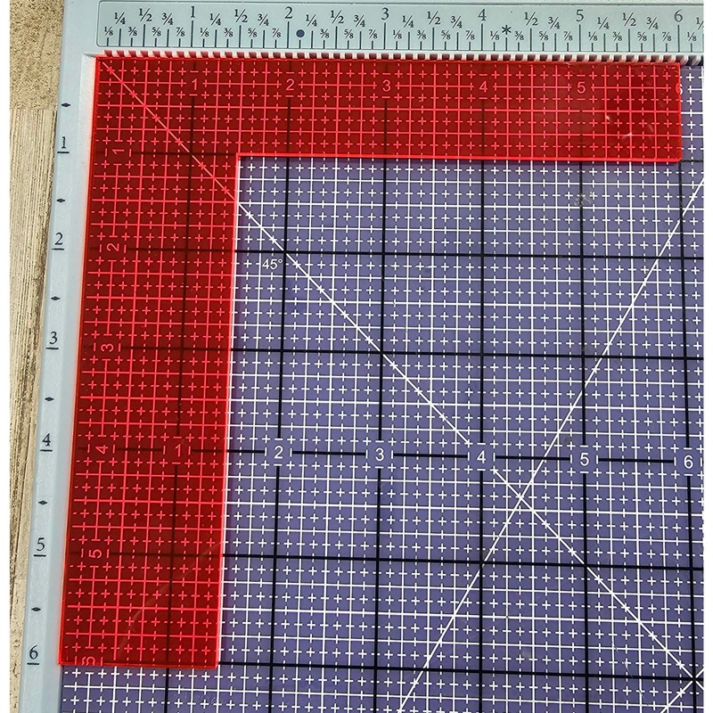 – Tools – Spacers – L Shaped 1 x 1 1/2 (Red)