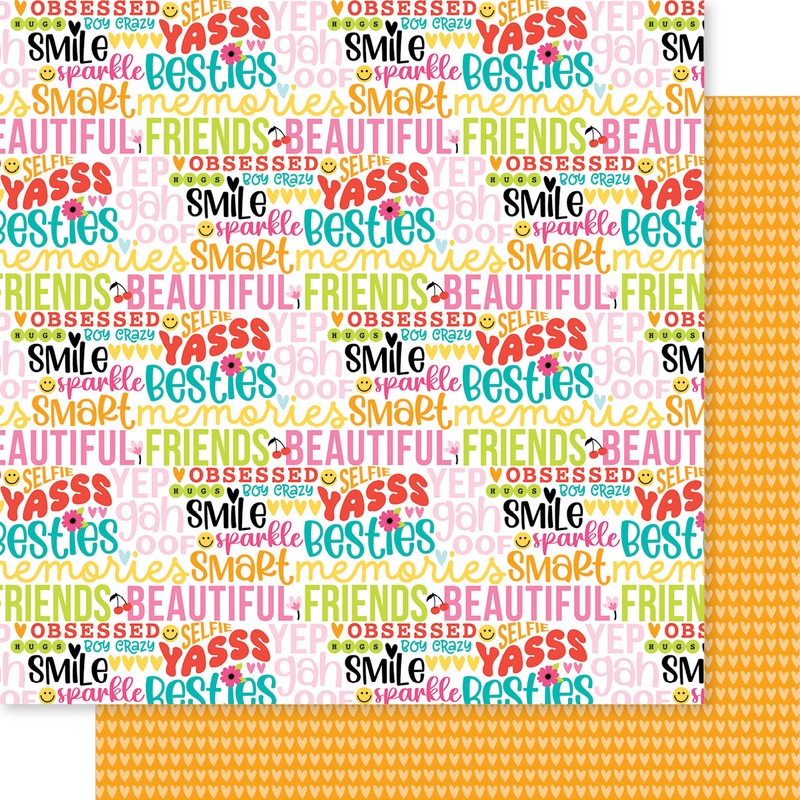 Bella Blvd – Teen Vibe Caitlyn – 12×12 Single Sheets – Chatterbox