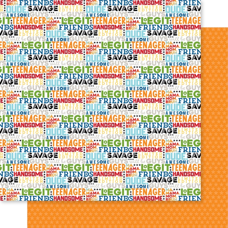Bella Blvd – Teen Vibe Carson – 12×12 Single Sheets – Let’s Talk
