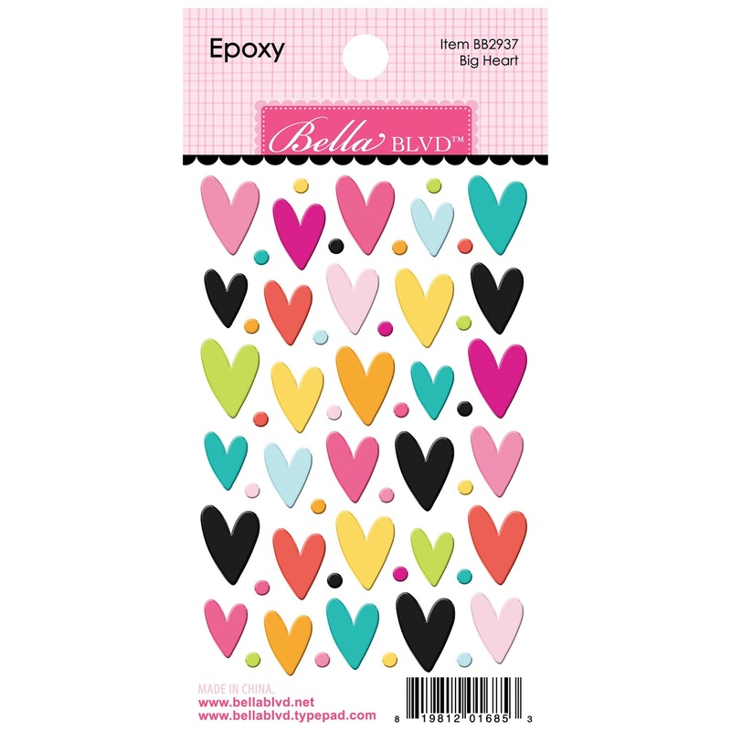 Bella Blvd – Teen Vibes Caitlyn – Epoxy – Big Heart