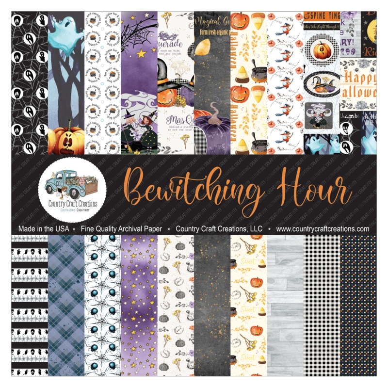 – Bewitching Hour – 12×12 – Cotton Bristol