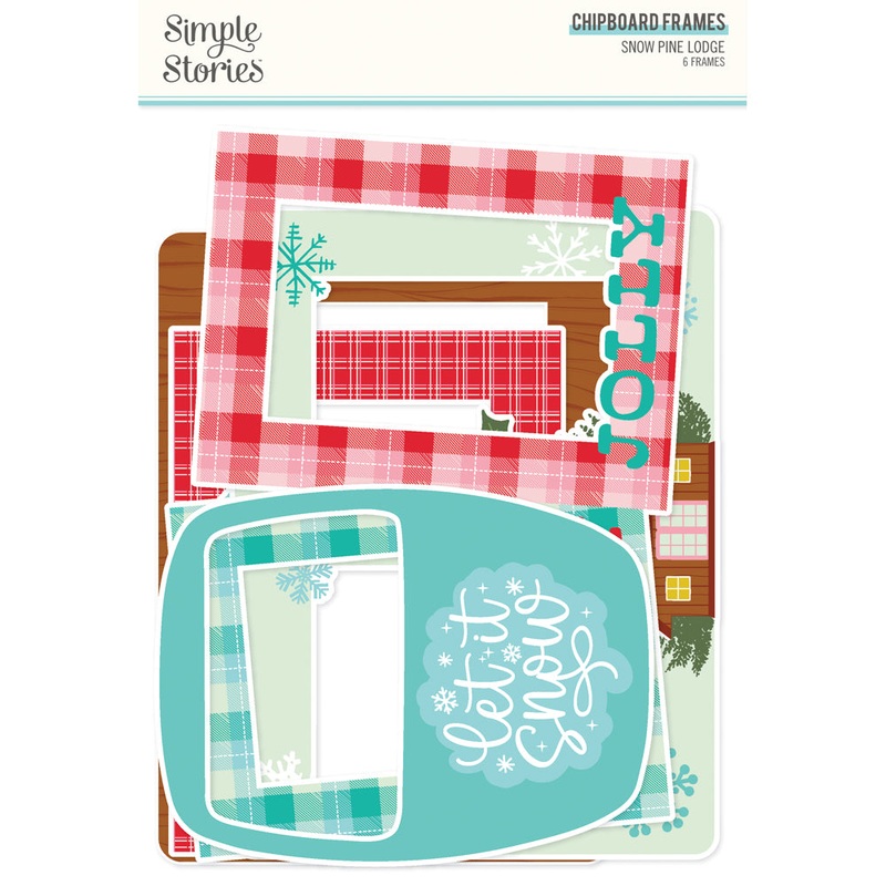 Simple Stories – Snow Pine Lodge – Chipboard Frames