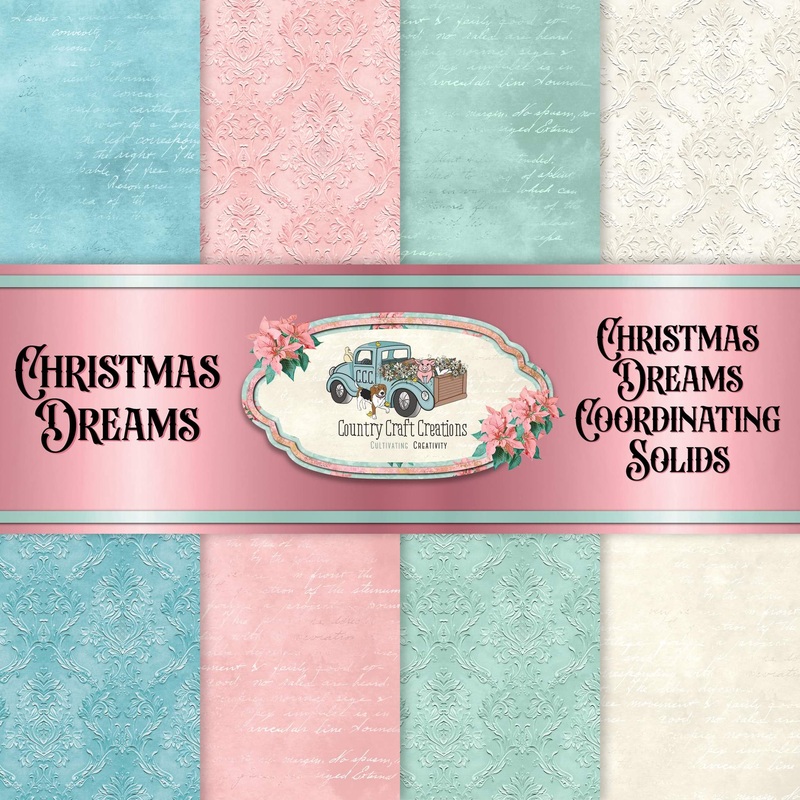 – Christmas Dreams – Coordinating Cardstock – 12×12 – Cotton Bristol