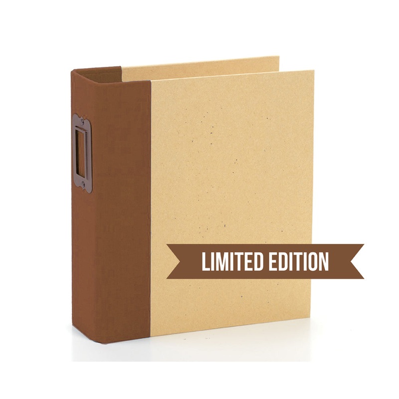Simple Stories – SN@P! Limited Edition 6×8 Binder – Brown